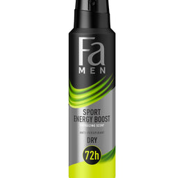 Fa Men Sport Energy Boost 72h antyperspirant w sprayu o pobudzającym zapachu imbiru i cytryny 150ml