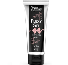 Elisium Flexy Gel żel do przedłużania paznokci Milky 65g