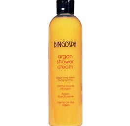 BingoSpa Arganowy krem pod prysznic o zapachu brzoskwini 300ml