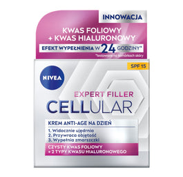 Nivea Cellular Expert Filler SPF15 krem anti-age na dzień 50ml