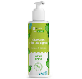 HiSkin Kids szampon i żel do kąpieli Jabłko 280ml