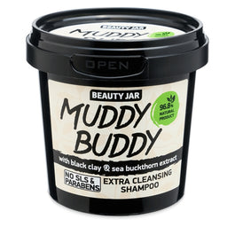 BEAUTY JAR Muddy Buddy ekstra oczyszczający szampon do włosów 150g