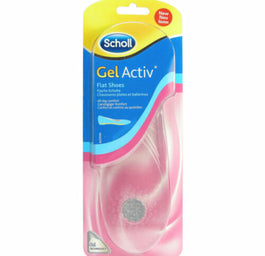 Scholl GelActiv Flat Shoes żelowe wkładki do butów z płaską podeszwą 1 para