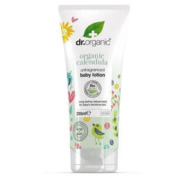 Dr.Organic Calendula Unfragranced Body Lotion bezzapachowy delikatny balsam dla dzieci 200ml