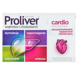 Proliver Cardio suplement diety wspomagający pracę wątroby 30 tabletek