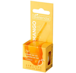 Bielenda Lip Care balsam do ust + maska na noc 2w1 Melon Mania 10g