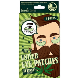 Look At Me Men’s Under Eye Patches płatki pod oczy dla mężczyzn Hemp Seed 5 par