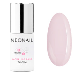 NeoNail Modeling Base Calcium baza hybrydowa Basic Pink 7.2ml