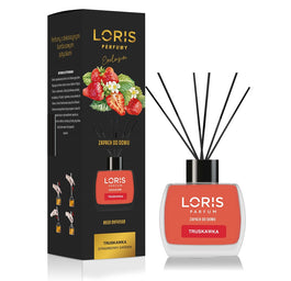 LORIS Reed Diffuser dyfuzor zapachowy z patyczkami Truskawka 120ml