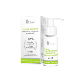 Ava Laboratorium Professional Home Therapy kwasy owocowe 12% + kwas hialuronowy 50ml