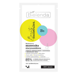 Bielenda Beauty Molecules molekularna niacynamidowa maseczka 8g