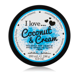 I Love Nourishing Body Butter odżywcze masło do ciała Coconut & Cream 200ml