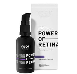 Veoli Botanica Power Of Retinal aktywny krem przeciwzmarszczkowy na noc z retinalem 0.075% i kompleksem składników łagodzących 40ml