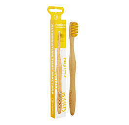 Nordics Bamboo Toothbrush bambusowa szczoteczka do zębów Yellow