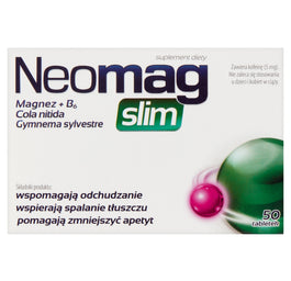 NeoMag Slim suplement diety wspomagający odchudzanie 50 tabletek