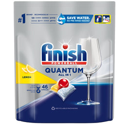 Finish Quantum All in 1 kapsułki do zmywarki Lemon 46szt