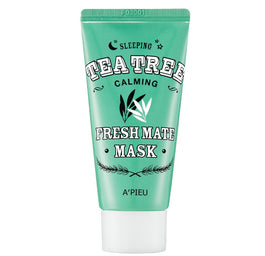 A'Pieu Fresh Mate Tea Tree Mask nawilżająco-kojąca kremowa maseczka całonocna Calming 50ml