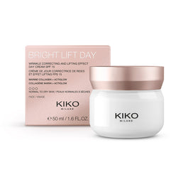 KIKO Milano Bright Lift Day liftingujący krem rozświetlający na dzień z kolagenem morskim SPF 15 50ml