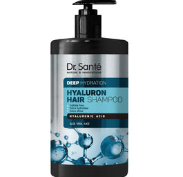 Dr. Sante Hyaluron Hair Shampoo nawilżający szampon do włosów z kwasem hialuronowym 1000ml