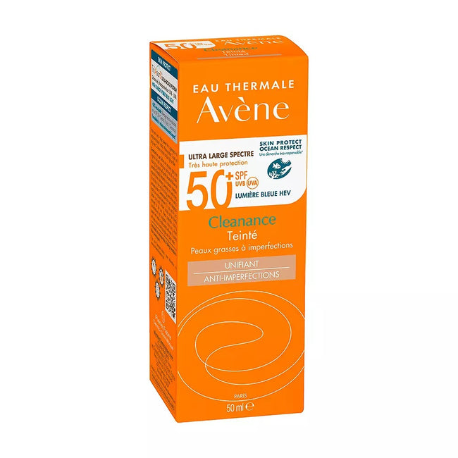 Avene Solaire Cleanance Tinted koloryzujący krem przeciwsłoneczny SPF50+ 50ml