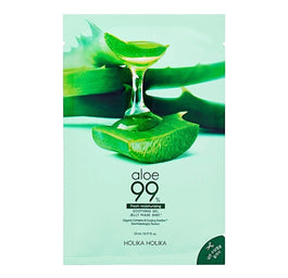 HOLIKA HOLIKA Aloe 99% Soothing Gel Jelly Mask Sheet nawilżająca maska w płachcie 23ml