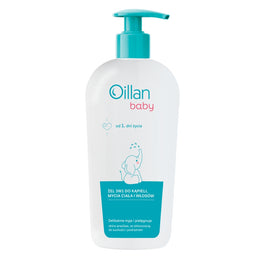 Oillan Baby żel 3w1 do kąpieli mycia ciała i włosów 750ml