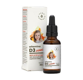 Aura Herbals Witamina D3 Junior suplement diety 30ml