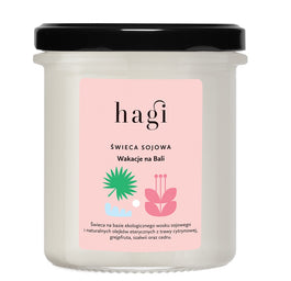 Hagi Mała świeca sojowa Wakacje na Bali 215ml