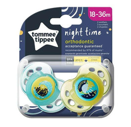 Tommee Tippee Night Time smoczek uspokajający 18-36m 2szt.