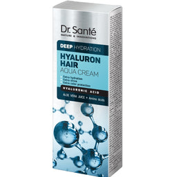 Dr. Sante Hyaluron Hair Aqua Cream nawilżający krem do włosów z kwasem hialuronowym 100ml