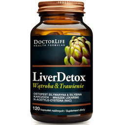 Doctor Life Liver Detox ochrona wątroby suplement diety 120 kapsułek