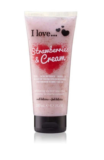 I Love Exfoliating Shower Smoothie peeling do ciała Strawberries & Cream 200ml