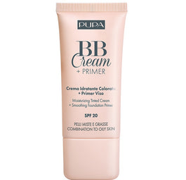 Pupa Milano BB Cream + Primer Combination To Oily Skin SPF20 krem BB i baza pod makijaż do cery tłustej i mieszanej 004 Bronze 30ml