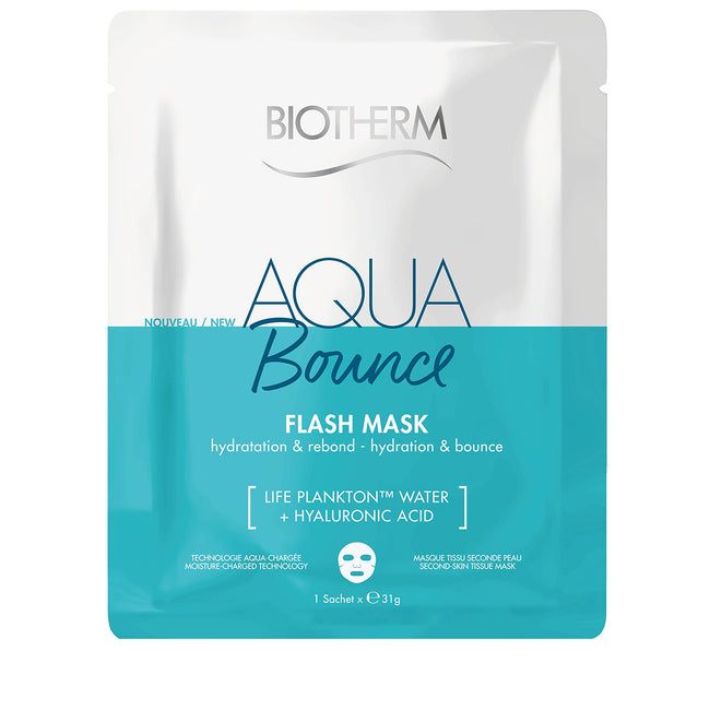 Biotherm Aqua Bounce Flash Mask ujędrniająca maseczka w płachcie do twarzy 31g