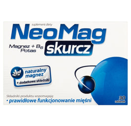 NeoMag Skurcz suplement diety wspomagający prawidłowe funkcjonowanie mięśni 30 tabletek