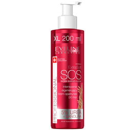 Eveline Cosmetics Extra Soft SOS intensywnie regenerujący krem-opatrunek do rąk 5% urea + lanolina 200ml