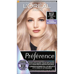 L'Oreal Paris Preference Cool Blondes farba do włosów 8.12 Alaska