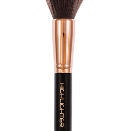 Inter Vion Make-Up Brush pędzel do rozświetlacza i bronzera Rose Gold
