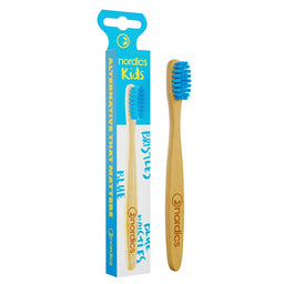 Nordics Kids Bamboo Toothbrush bambusowa szczoteczka do zębów dla dzieci Blue