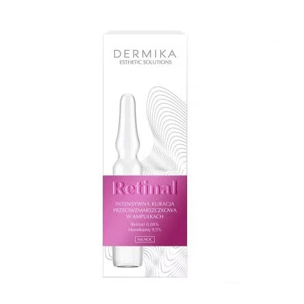 Dermika Esthetic Solutions Retinal intensywna kuracja przeciwzmarszczkowa w ampułkach na noc 7x2ml