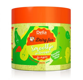 Delia Dairy Fun peelingujące smoothie do mycia ciała Wczasy Pod Gruszą 350ml