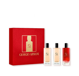 Giorgio Armani Si zestaw Si Passione woda perfumowana spray 15ml + Si woda perfumowana 2x15ml
