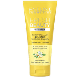 Eveline Cosmetics Fresh Beauty rozświetlający żel-krem do mycia twarzy z witaminą C 150ml