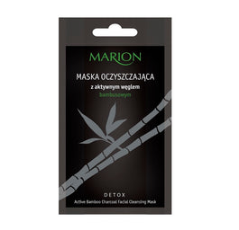 Marion Detox Mask maska oczyszczająca z aktywnym węglem bambusowym 10g