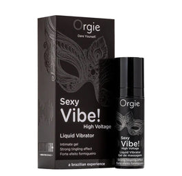 Orgie Sexy Vibe! Liquid Vibrator High Voltage wibrujący żel stymulujący 15ml