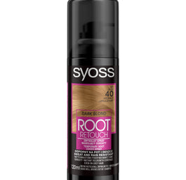 Syoss Root Retouch spray do maskowania odrostów Ciemny Blond 120ml