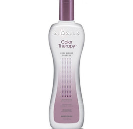 BioSilk Color Therapy Cool Blonde Shampoo szampon do włosów rozjaśnianych i z pasemkami nadający chłodny odcień 355ml