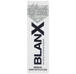 BlanX Non-Abrasive Whitening Toothpaste nieabrazyjna wybielająca pasta do zębów 75ml