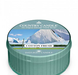 Country Candle Daylight świeczka zapachowa Cotton Fresh 35g