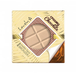 Lovely Creamy Chocolate Deep Matte Face Bronzer czekoladowy matowy puder brązujący do twarzy i ciała 9g